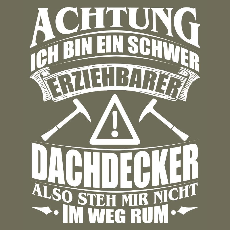 DACHDECKER HANDWERK HANDWERKER BERUF GESCHENK BAU