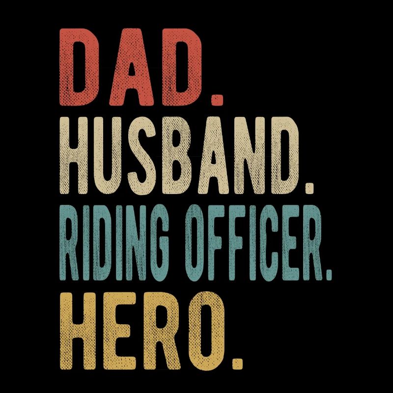 Reitoffizier Papa Ehemann Held