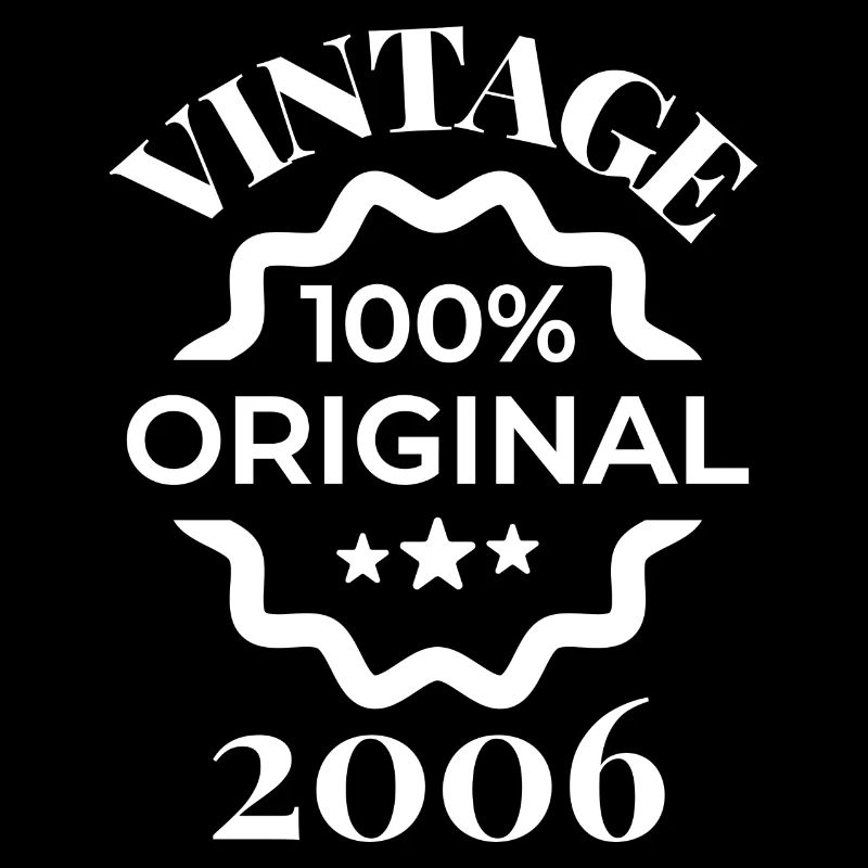 Badge Vintage 2006 Original