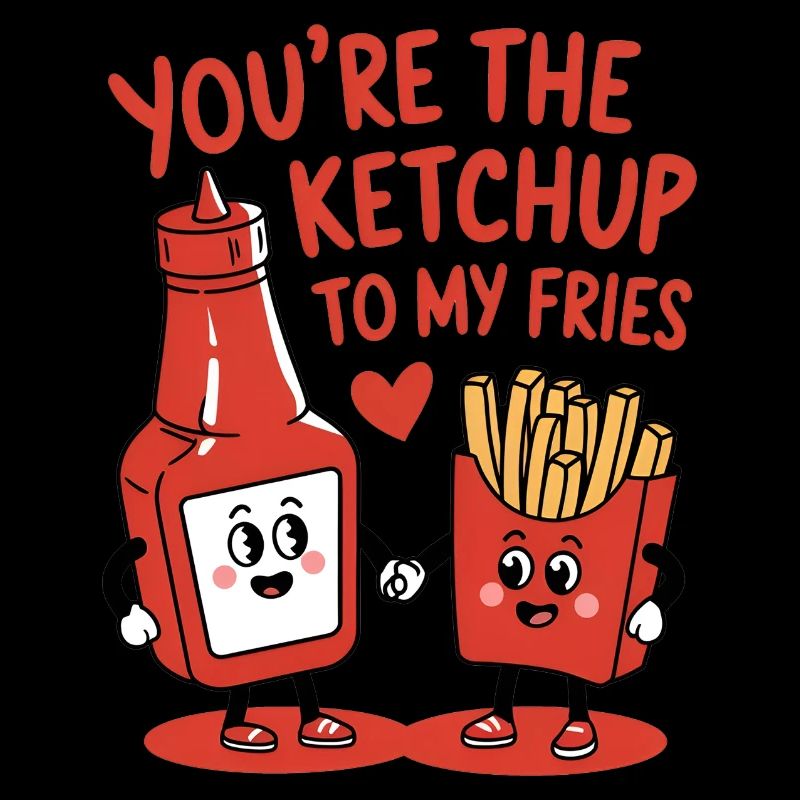 Tu es le ketchup à mes frites