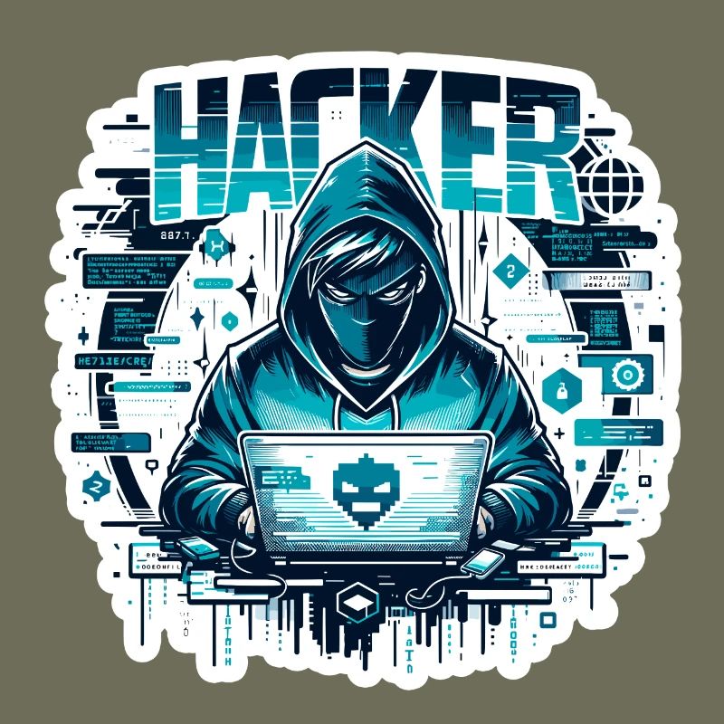 Hacker - Illustration
