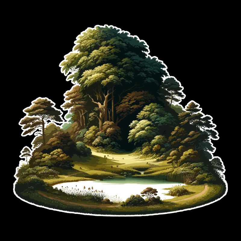 Paysage - Illustration