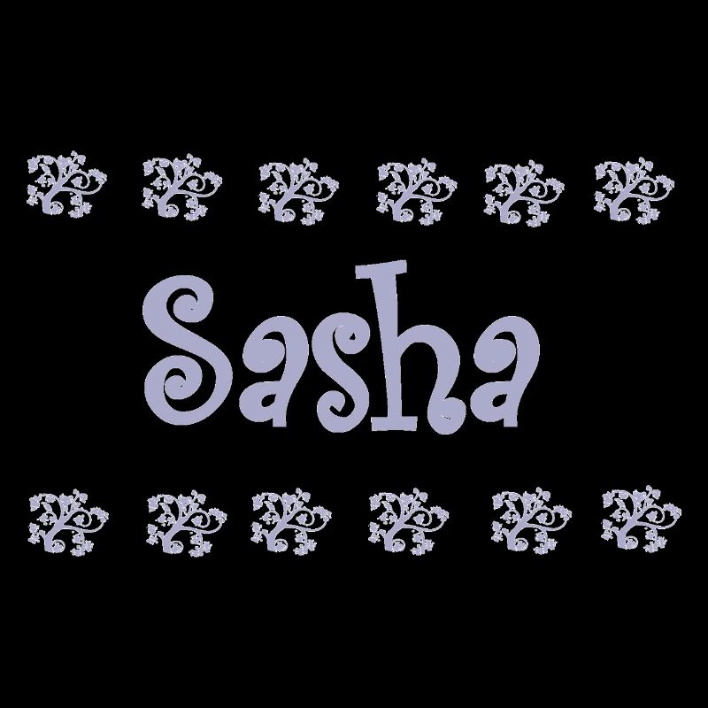 Sasha Lavendel Blumenmuster
