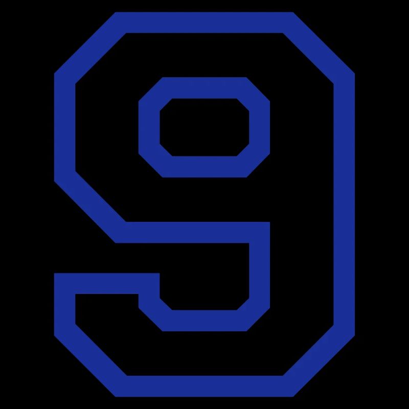THE NUMBER 9-NINE