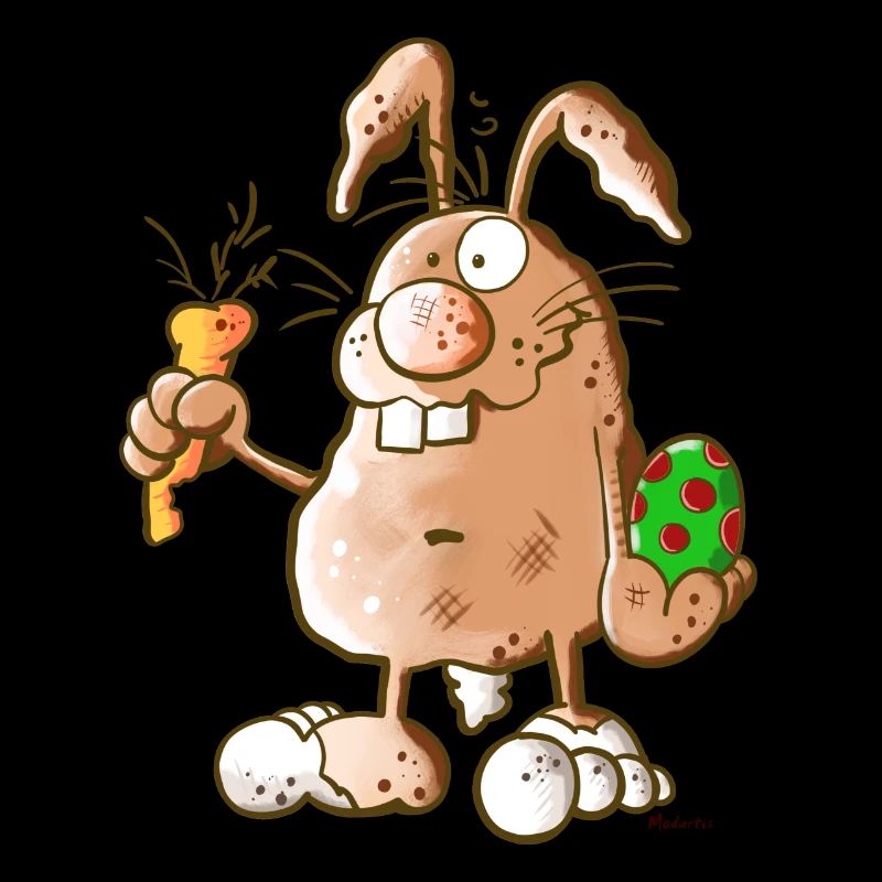Flotter Osterhase