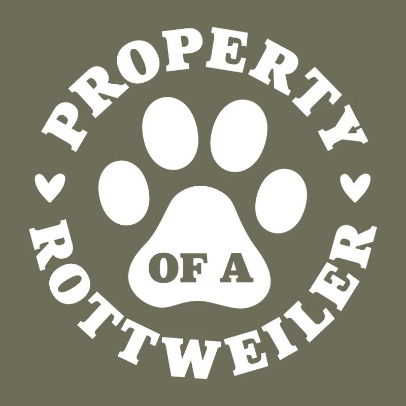 Eigentum eines Rottweilers