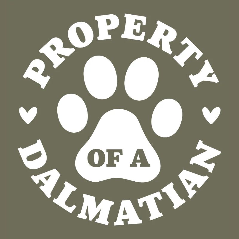 Eigentum eines Dalmatiners
