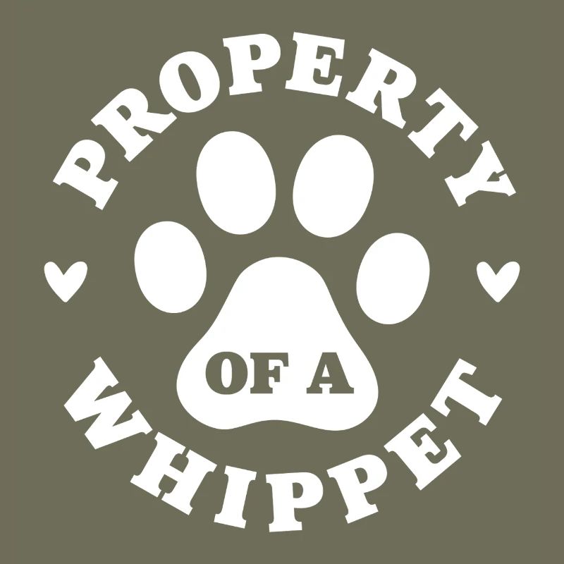 Eigentum eines Whippets