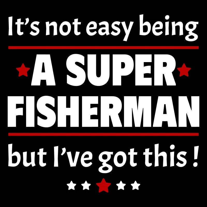 Nicht einfach, ein Super-Angler zu sein!