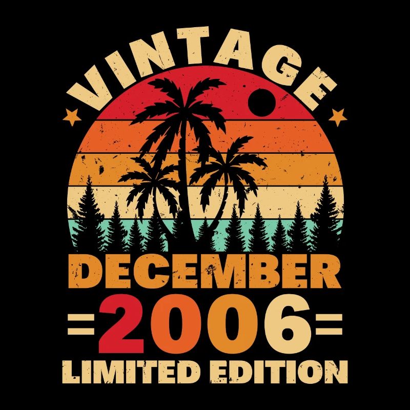 Dezember 2006 Vintage Retro Geburtstagsgeschenk