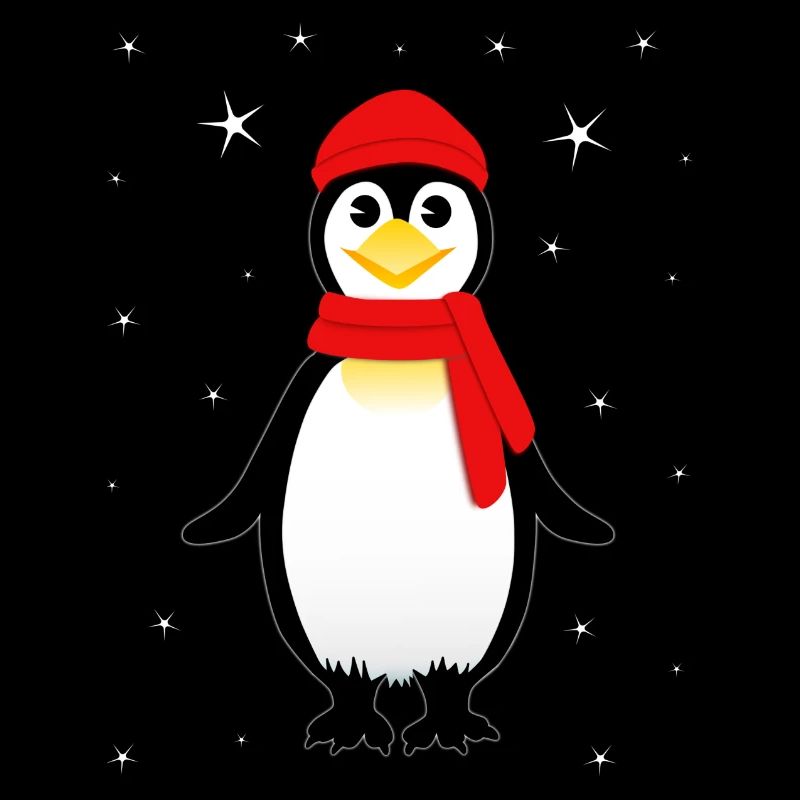 Penguin Christmas Snow Penguins