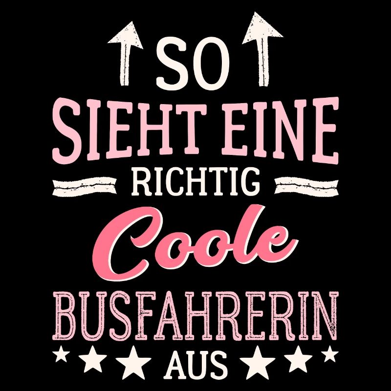 So sieht eine richtig coole Busfahrerin aus