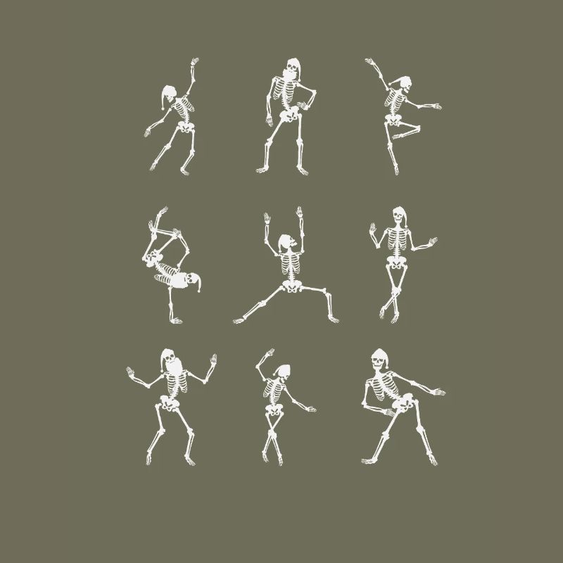 Silhouettes de danse dynamiques
