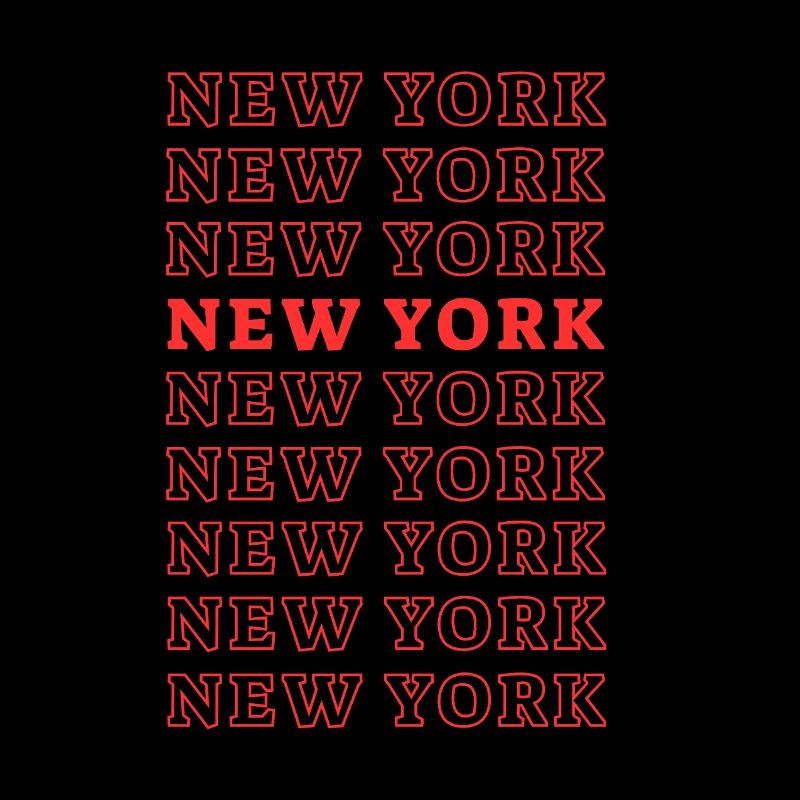 New York Raster Typography