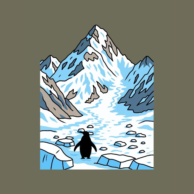 Gletscherpfad Pinguin