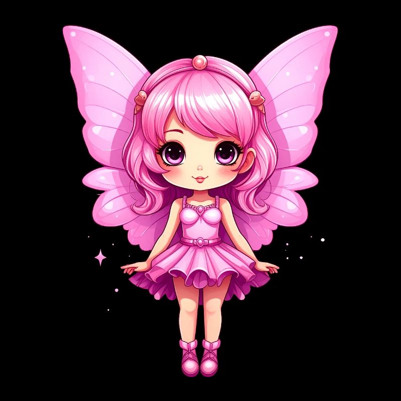 Cute Pink Fairy