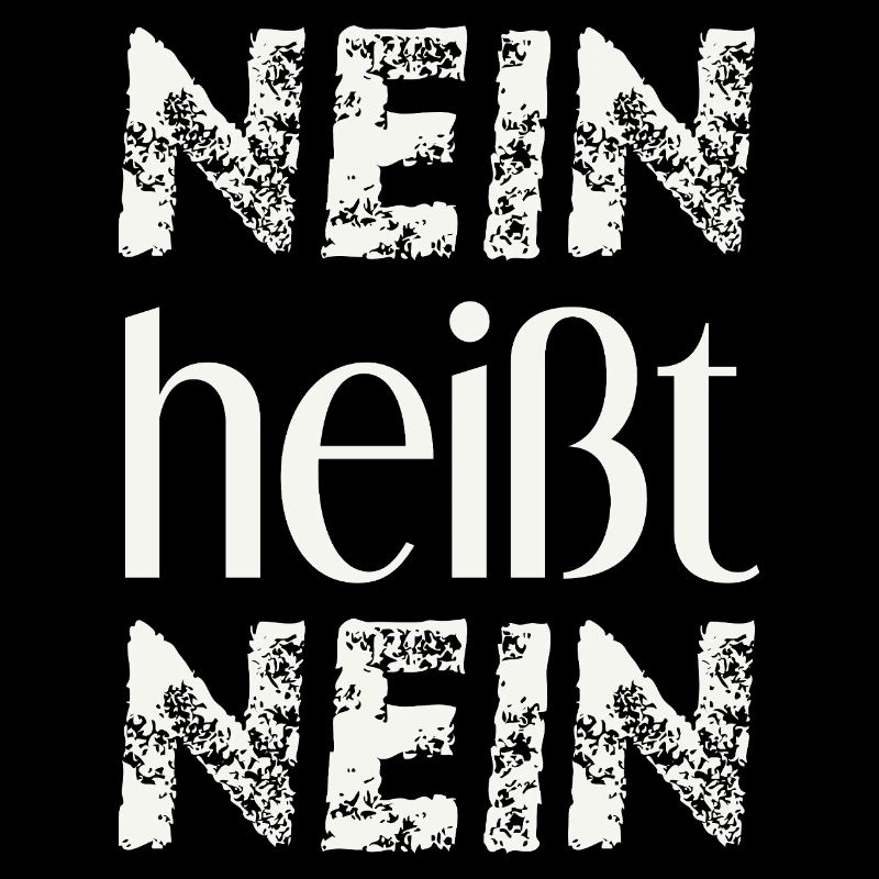 Nein heißt Nein Geschenkidee Feminismus Consent 