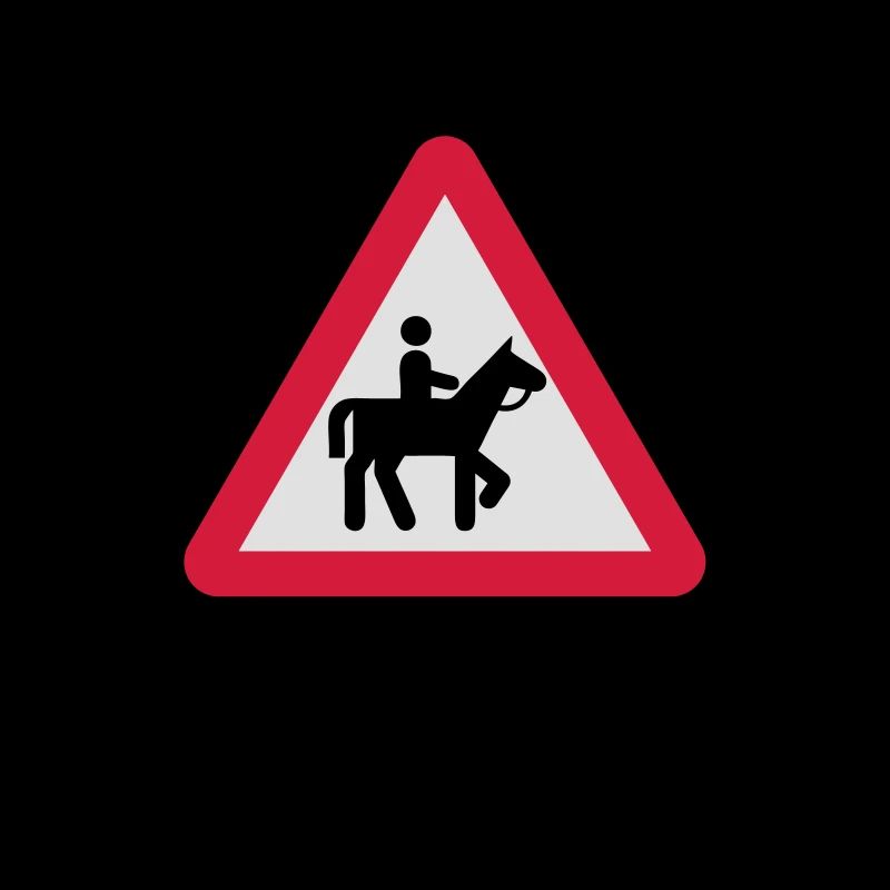 Warning - this person may talk about Horses