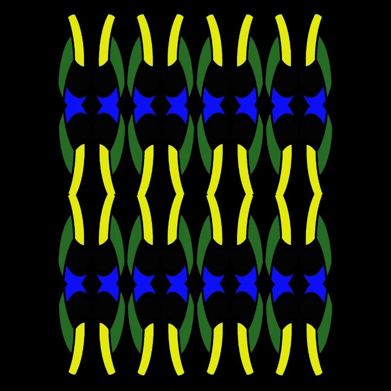 Einzigartiges Multicolor-Design