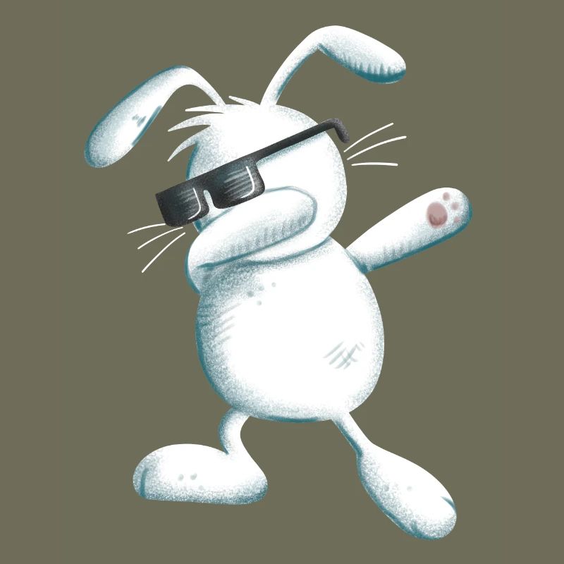 Dab Dance Bunny I Dabbing I Easter Gift