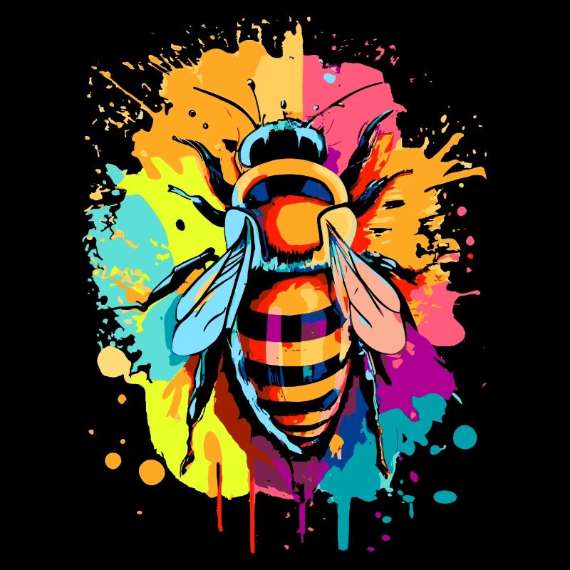 Bee Colorful - Bees & Bees - Honey Bee
