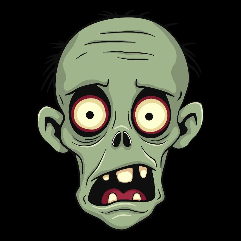 Dumb Zombie With Missing Teeth