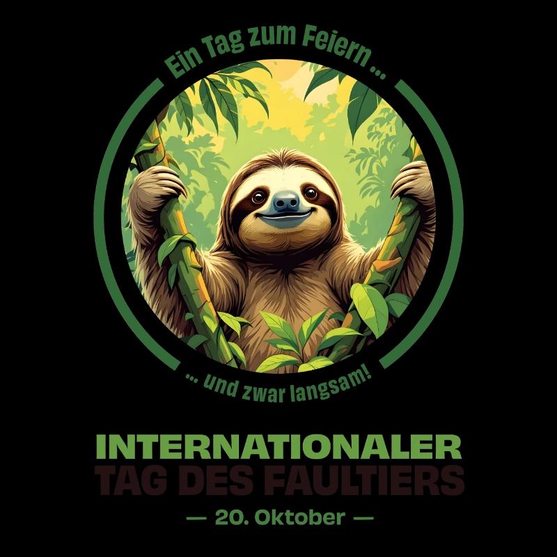 October 20 – International Sloth Day