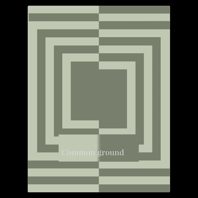 Common ground minimal geometric harmony