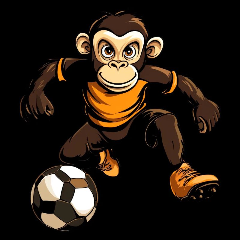 Affe Fussball