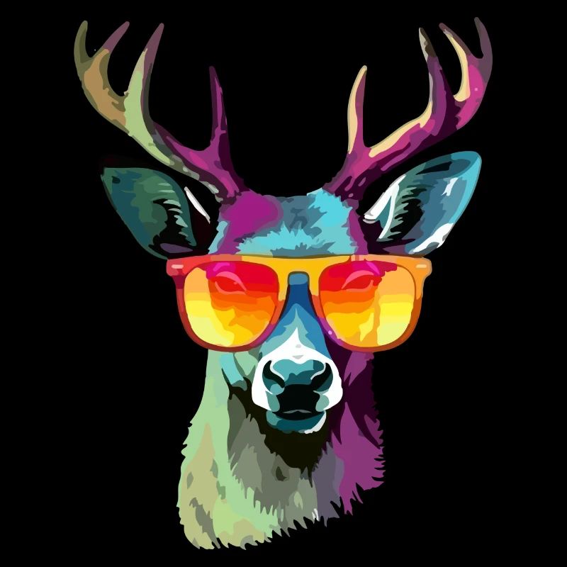 Jack le cerf à lunettes
