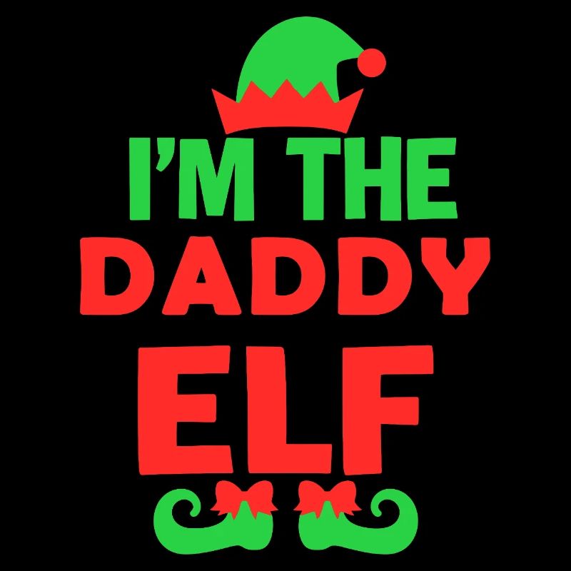 Daddy Elf Holiday Bold
