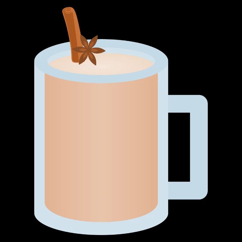 Chai Latte Mug Illustration