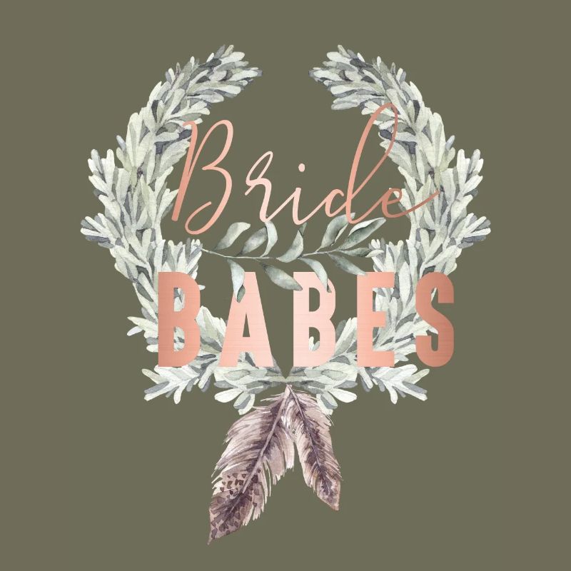 Boho Bride Babes Lorbeerkranz