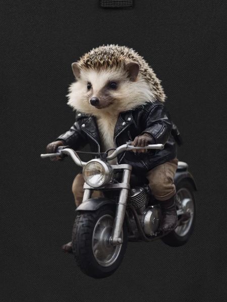 Biker hedgehog