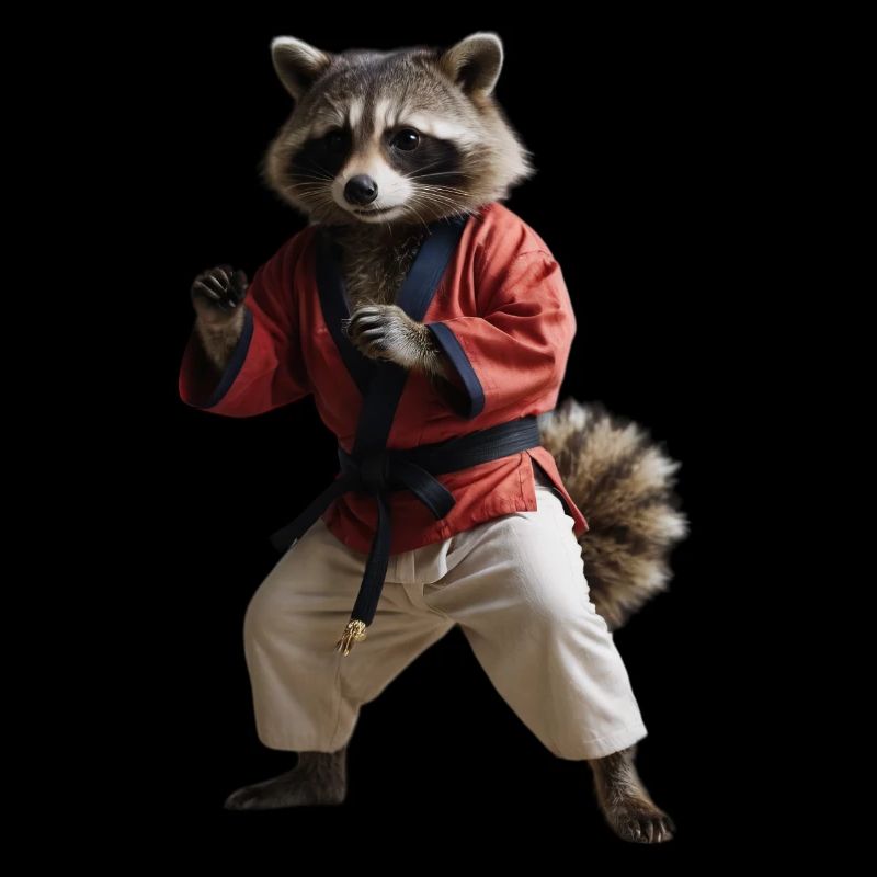 Sport-Waschbär