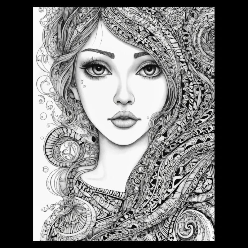 Abstract portrait