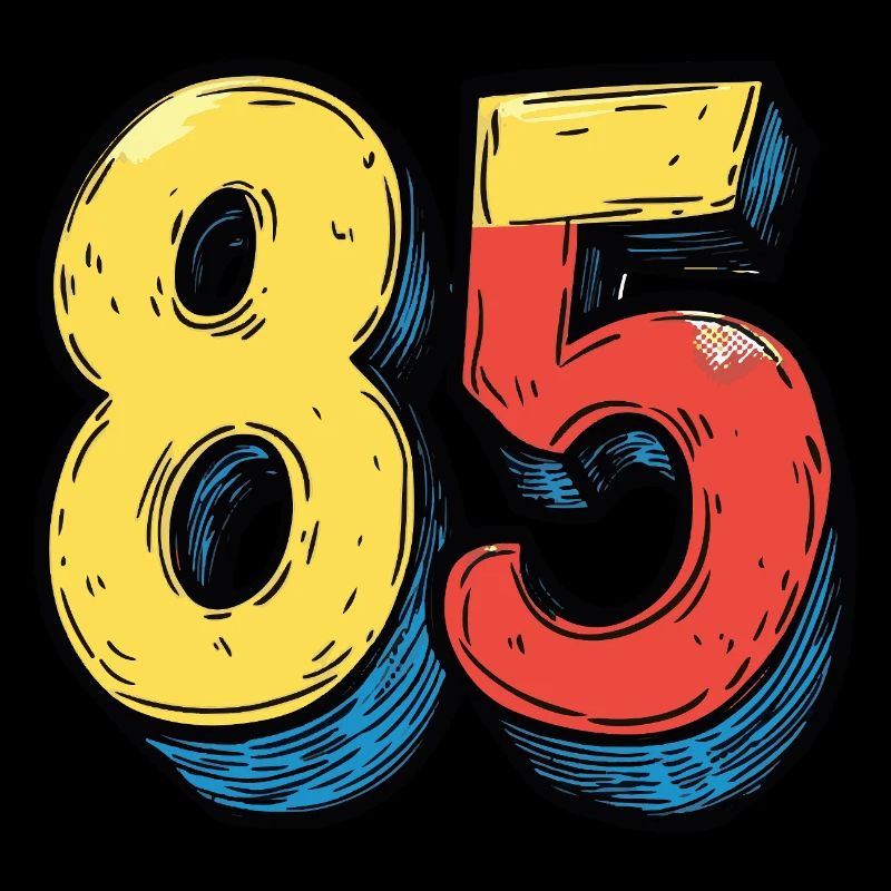85 Number Comic