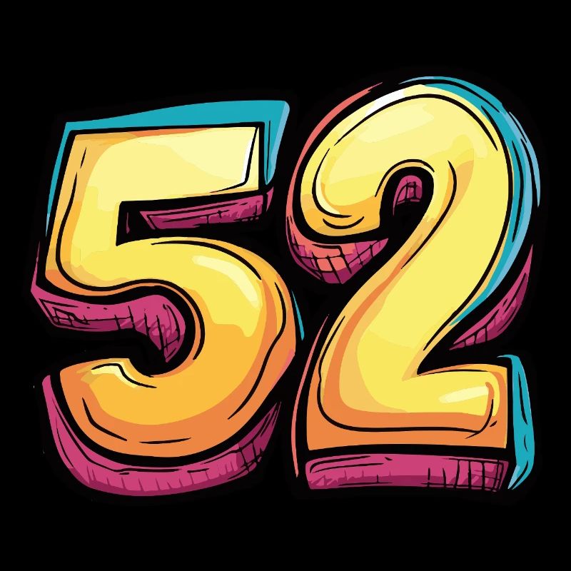 52 Number Comic
