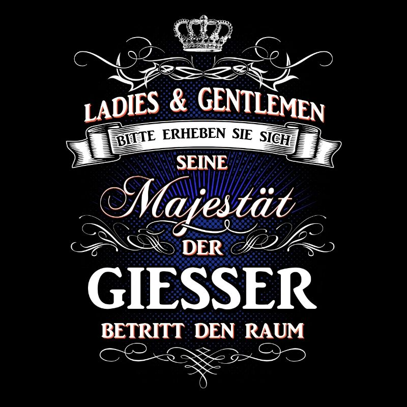 Männer-T-Shirt Beruf Gießer