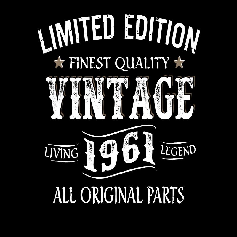 Édition limitée made in 1961 Vintage Original