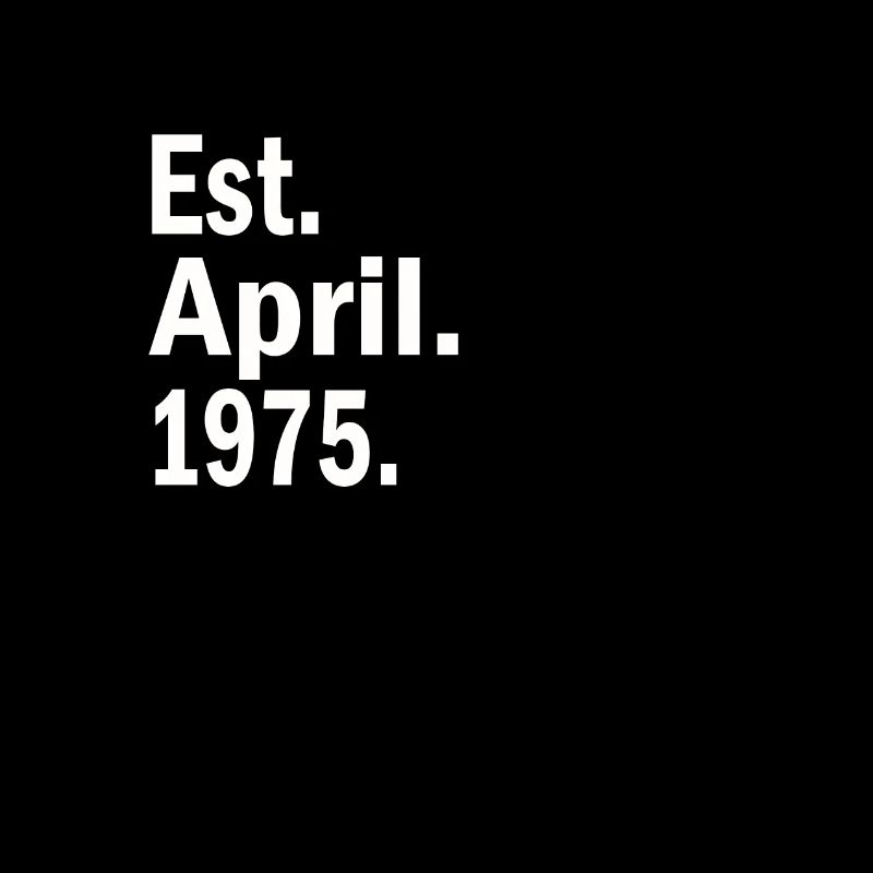 Est April 1975