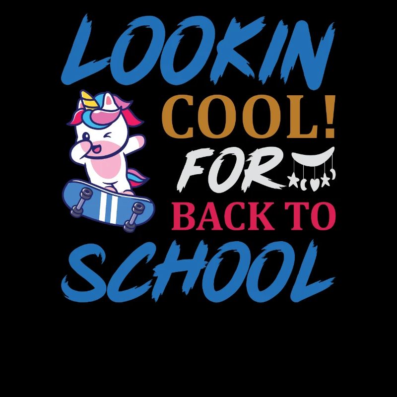 Einhorn Motiv Back to School
