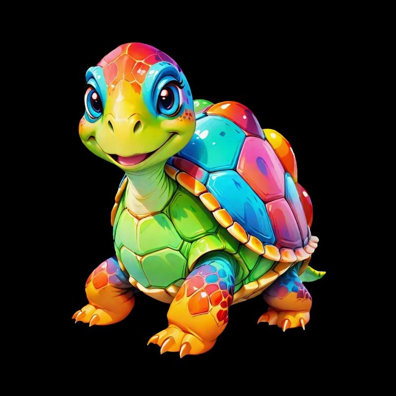 Cute Cartoon Turtle