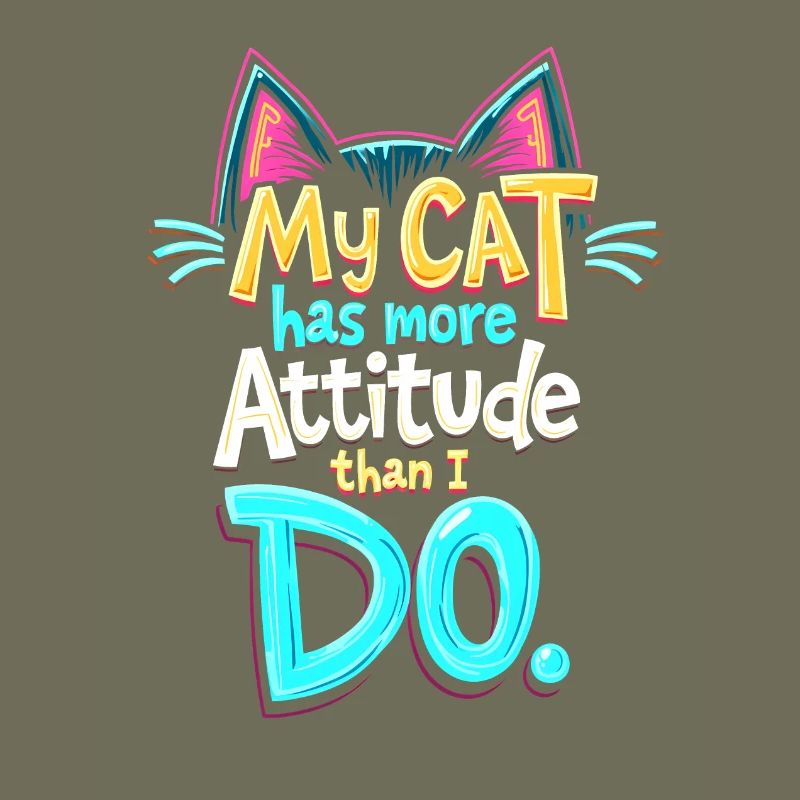 MON CHAT A PLUS D’ATTITUDE QUE MOI