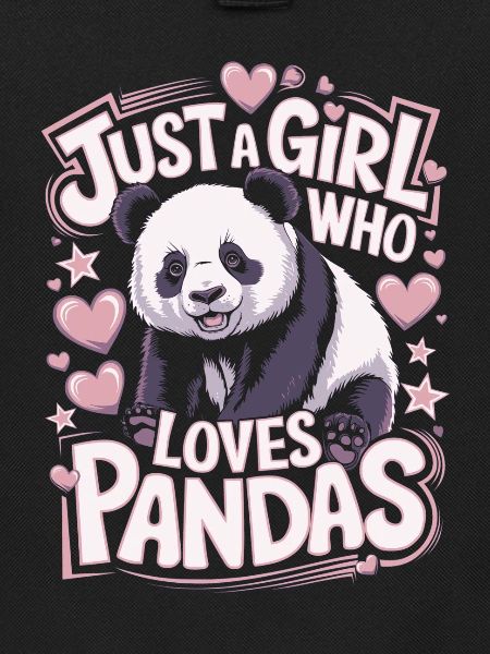 Panda Saying Girl