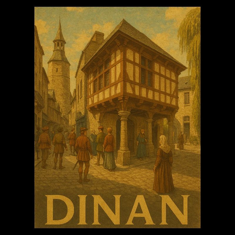 Mittelalterliches Stadtleben in Dinan