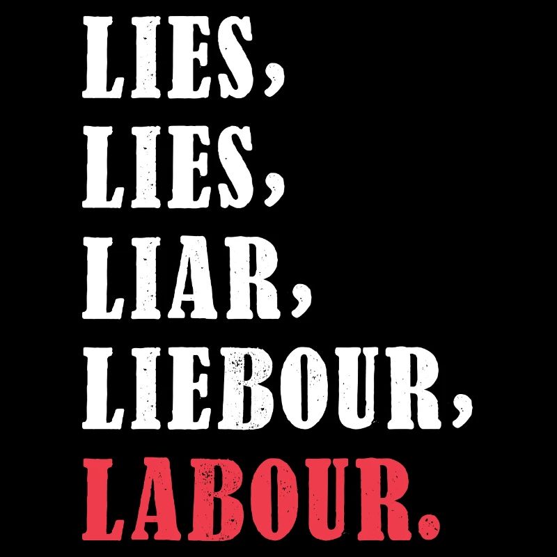 Conception typographique de slogan anti-ouvrier audacieuse