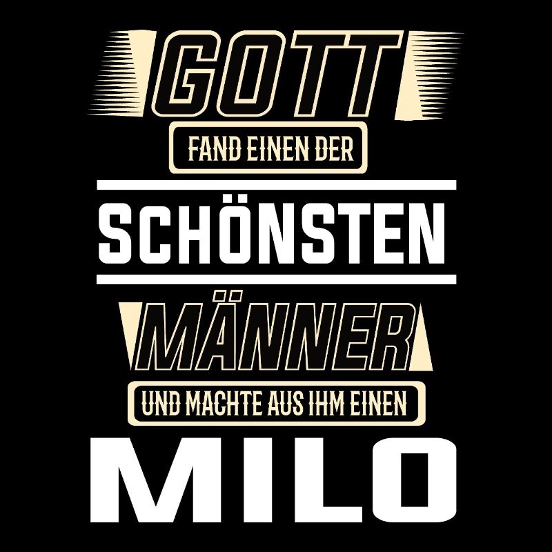 Milo the Most Beautiful Man Shaped by God Design