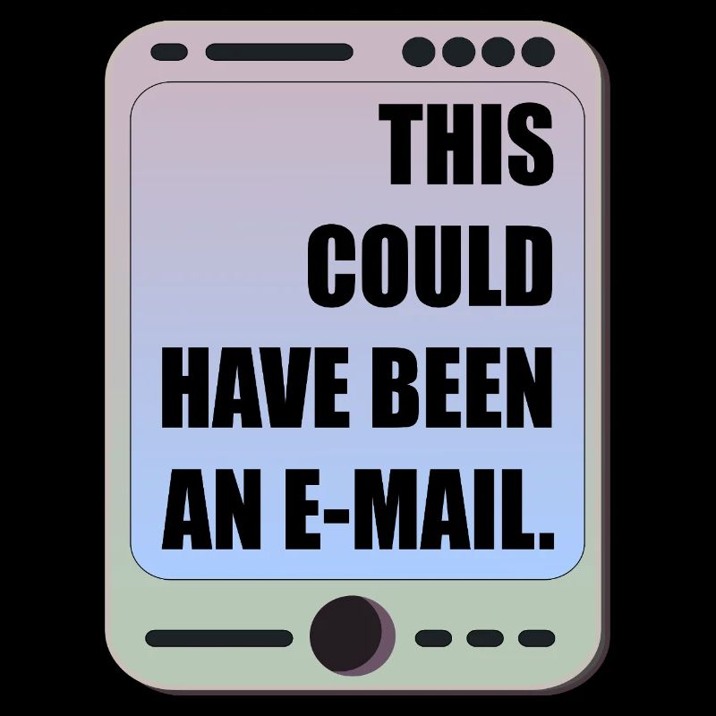 LUSTIGE BÜRO-MEETING-E-MAIL