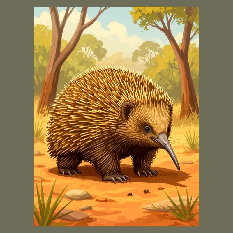 Echidna A spiny wanderer with ancient charm 